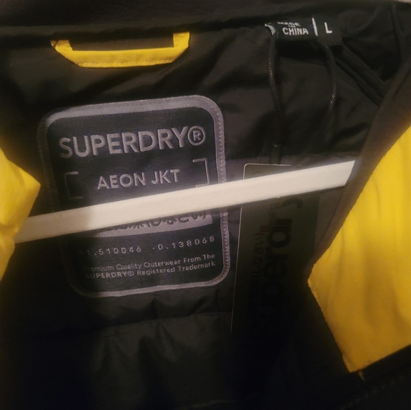 Superdry aeon padded jacket large - Picture 3 of 3